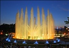 Montjuic Fountain in Barcelona